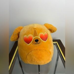 Squishmallows Finley Dog Plush Stuffed Animal Orange